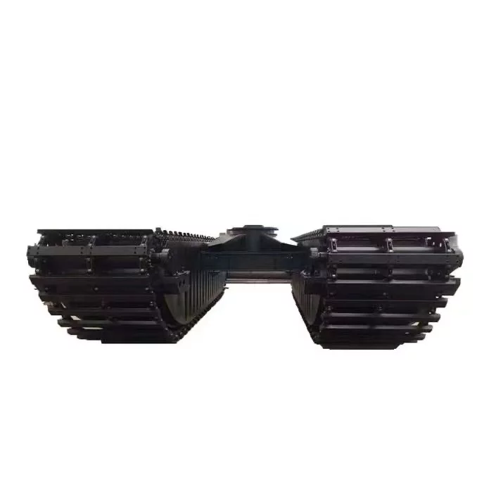 Boat-excavator-chassis
