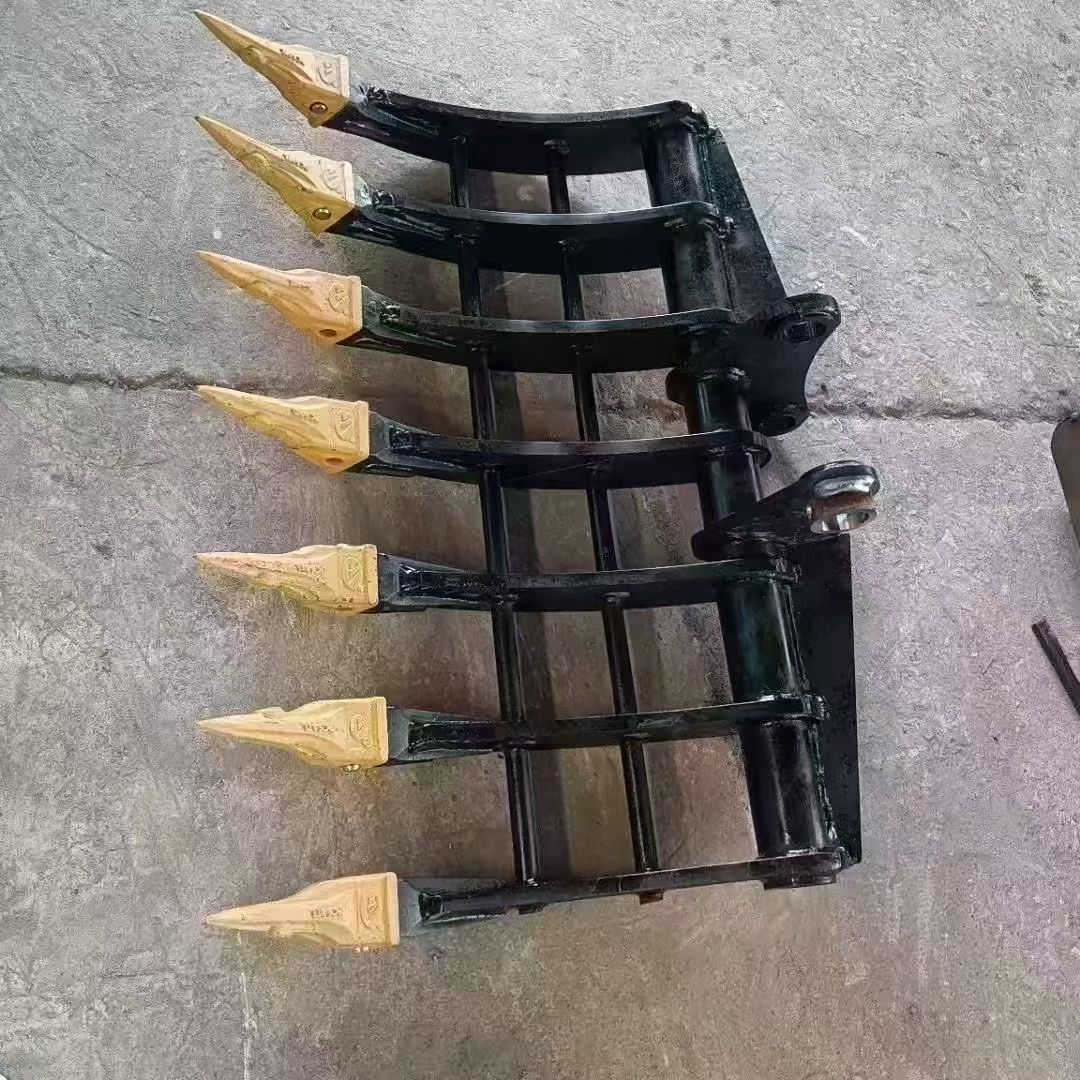 excavator rake