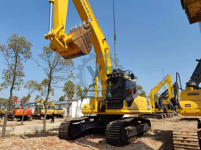 High Performance Used Komatsu PC350-7 Excavator 35 Ton Japan Original Second Hand High Quality Engine Gearbox Gear-Stock
