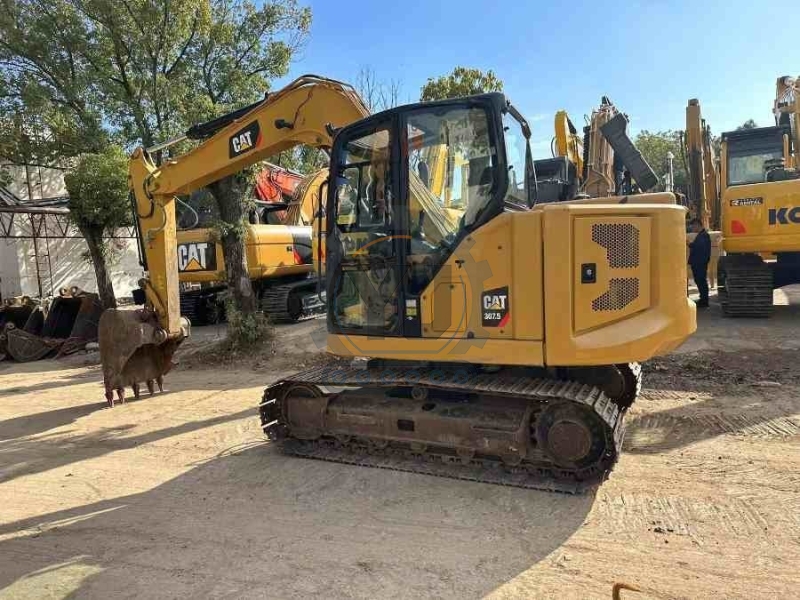 High Performance Caterpillar 307.5 Pre Owned Mini Excavator Used Micro Excavator