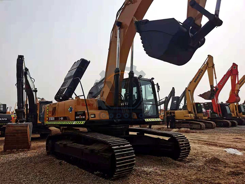 Original Used Sany SY365H Excavator Machinery 36000KG SY305H SY335H