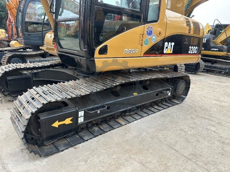 21T Used CAT 320C Excavator Second Hand Earth Moving Machinery