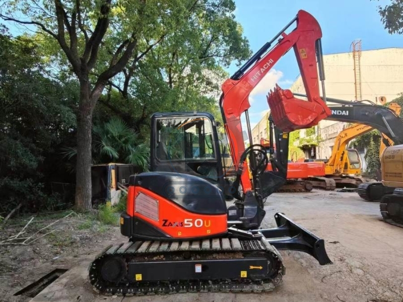 5 ton Used Hitachi Excavator ZX50U Old Mini Hydraulic Crawler Yanmar 4TNV88 Engine