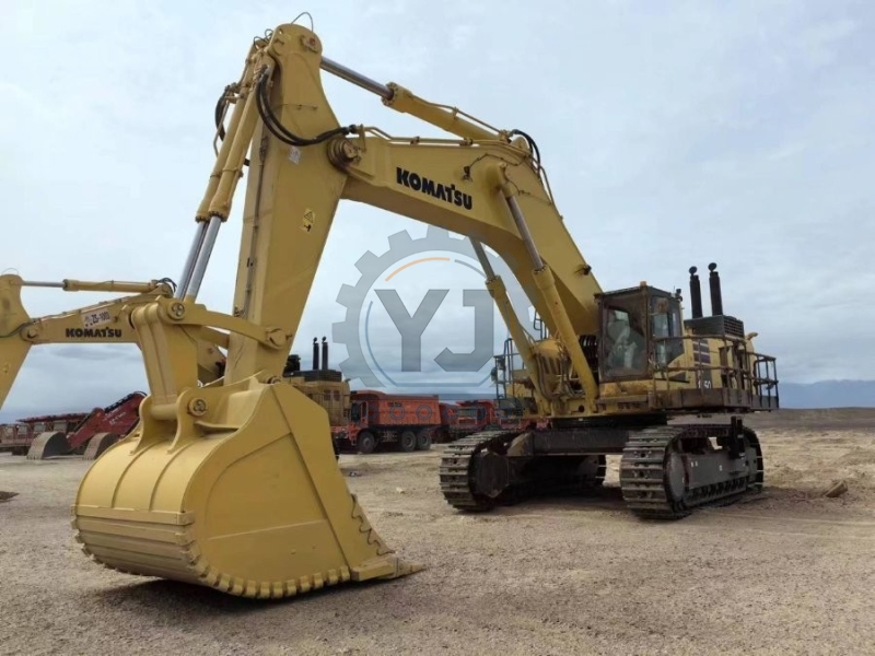 Hydraulic Used Komatsu Excavator PC1250 Crawler Large Digging Machine