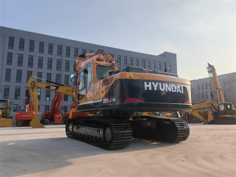 22 ton Korea Hyundai HYUNDAI 220LC-9S Construction Equipment with CE EPA certificate