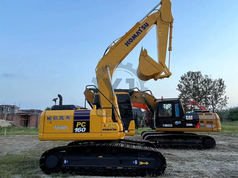 High Performance PC160 Excavator Komatsu 160 Original Japan Low Price Machine Second Hand For Sale