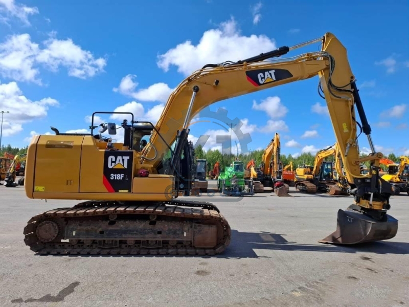 High Quality Low in Price CAT 318D 318E 318FL Mini Working Used Original JAPAN Excavator
