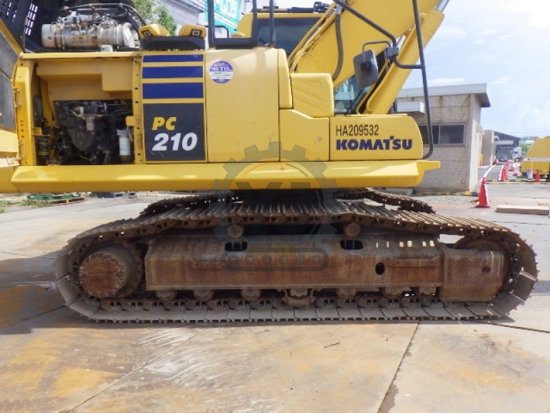 Japan Imported Original Digger Used PC210-11 Komatsu Excavator For Sale