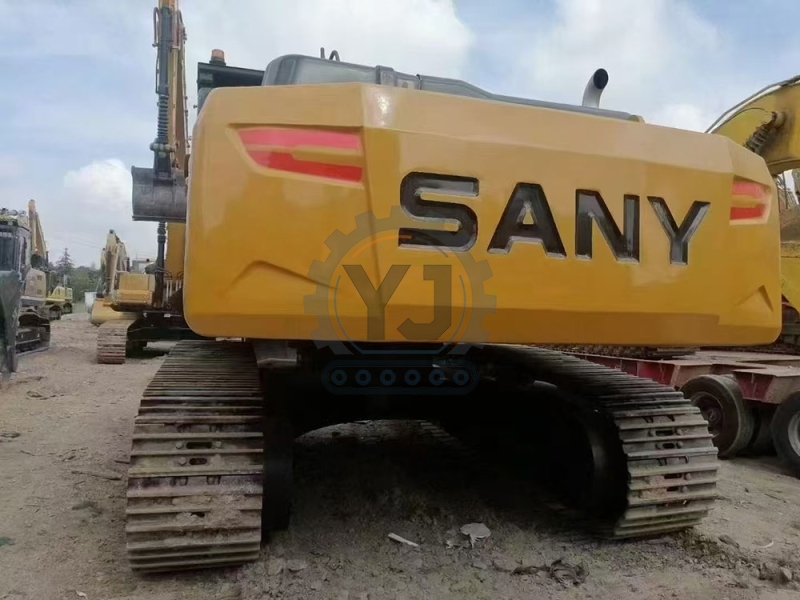 Bucket Rod Digging Force 180kN SANY 365H Used Crawler Excavator Engine Cooled to 50℃ in Desert Test