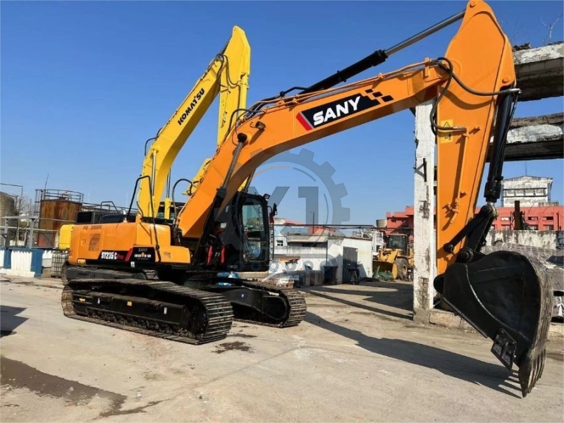 23.5ton Sany SY235C Used Crawler Excavator Equipment Medium Sized SY235CPro