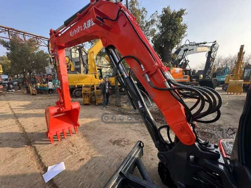 48HP Used Old Kubota Excavator U55-4 Second Hand Diggers Original Japan