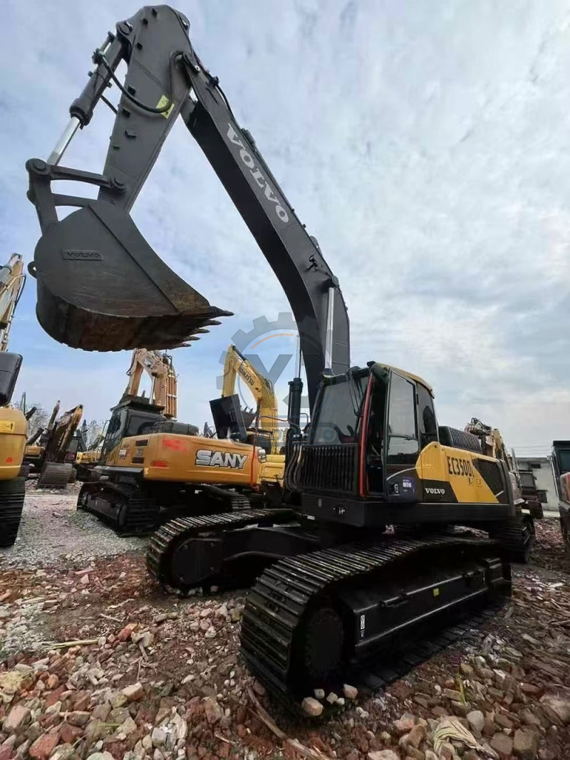 EC350DL Low Working Hours Low Price 35 Tons Used Volvo Excavator EC350dl in Good Condition EC350dl 350DL Volvo EC350DL