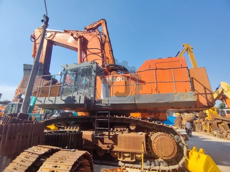 Japan Hitachi Ex1200 Second Hand Excavator Machine 120T