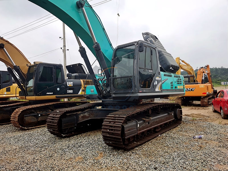 SK330-8 Old Kobelco Excavator Hydraulic Crawler Earth Moving Equipment