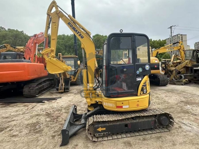 Japan Original PC35 Komatsu Used Equipment Secondhand Mini Excavator Crawler