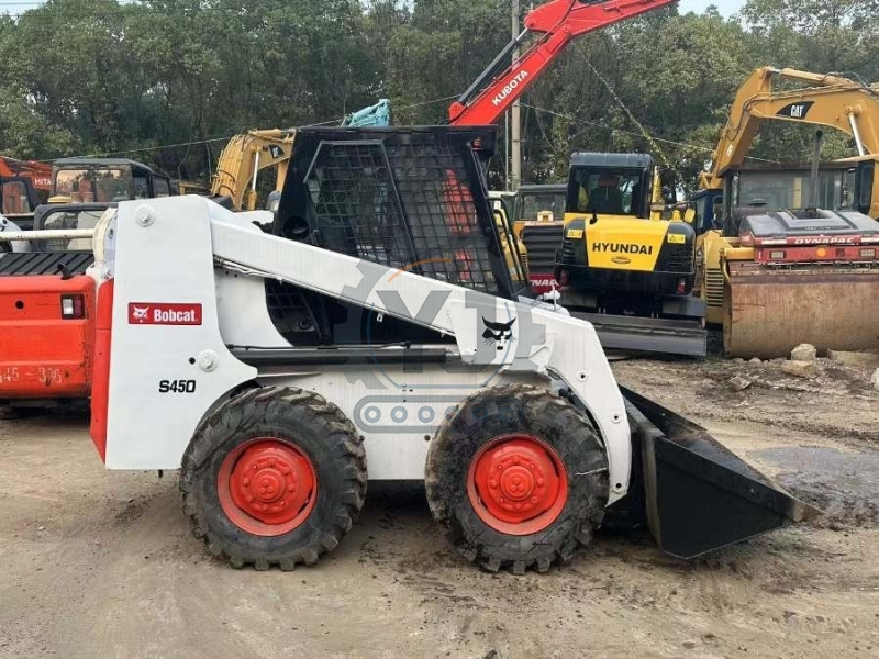 Bobcat S450 Used Bobcat Mini Track Loader Skid Steer For Road Agricultural Operations