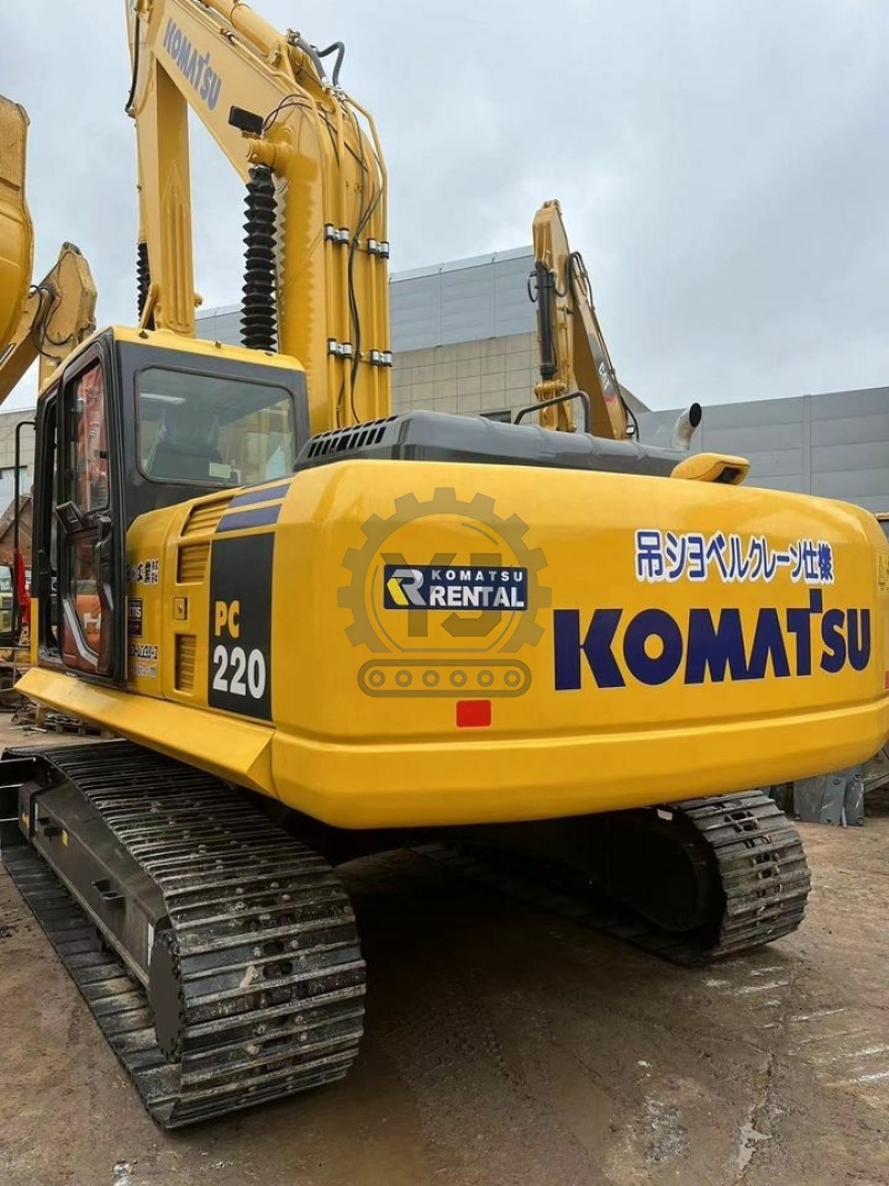 Original 22 Ton Second Hand Secondhand Used komatsu  Pc220-7 Excavator Digger for Sale