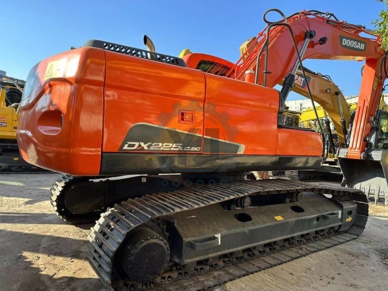 Original Korea DX225LC-9c Doosan Used Equipment Hydraulic Mining Digger