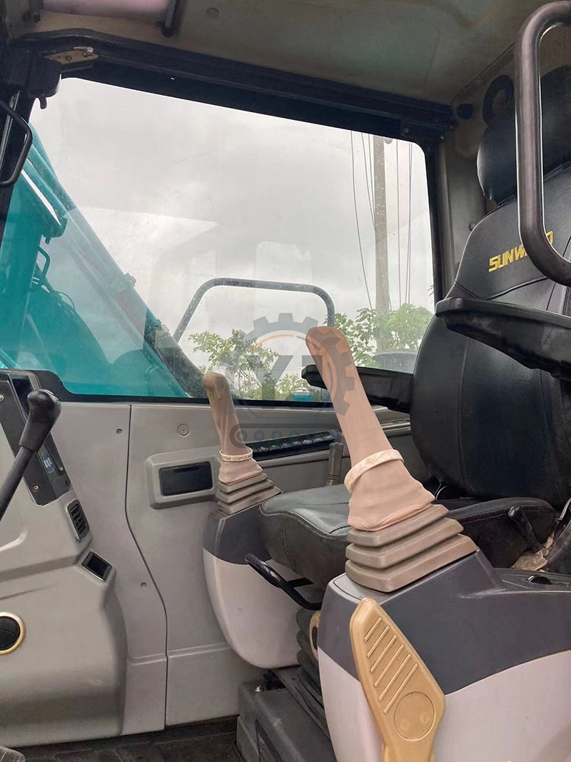 Used Excavators Sunwardd SWE90E for Sale in Shanghai Earthmoving Machinery Good Condition Low Hours