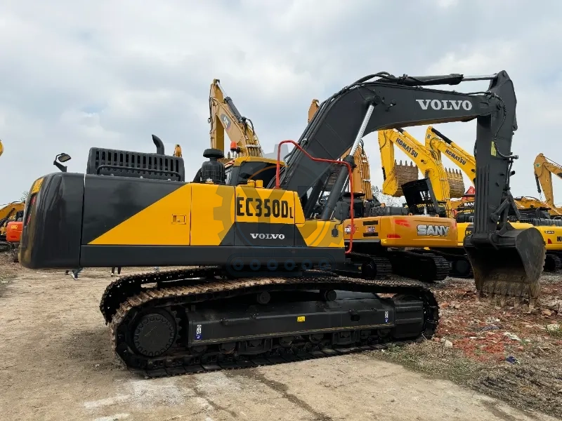 Used 35 Ton Crawler Excavator Original Volvo EC350D Used Excavator