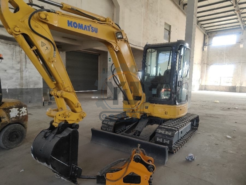 Small PC50 Used Komatsu Excavator Crawler 2400RPM For Agricultural