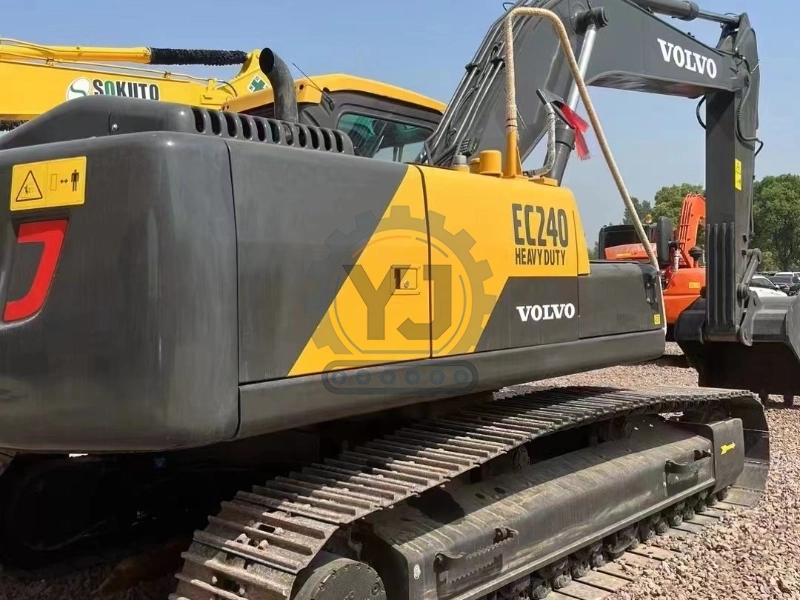 Orginal Sweden Brand Volvo EC240 Used Excavator EC240B Prime Large Excavator EC240B Excavator 24 Tons for Sale
