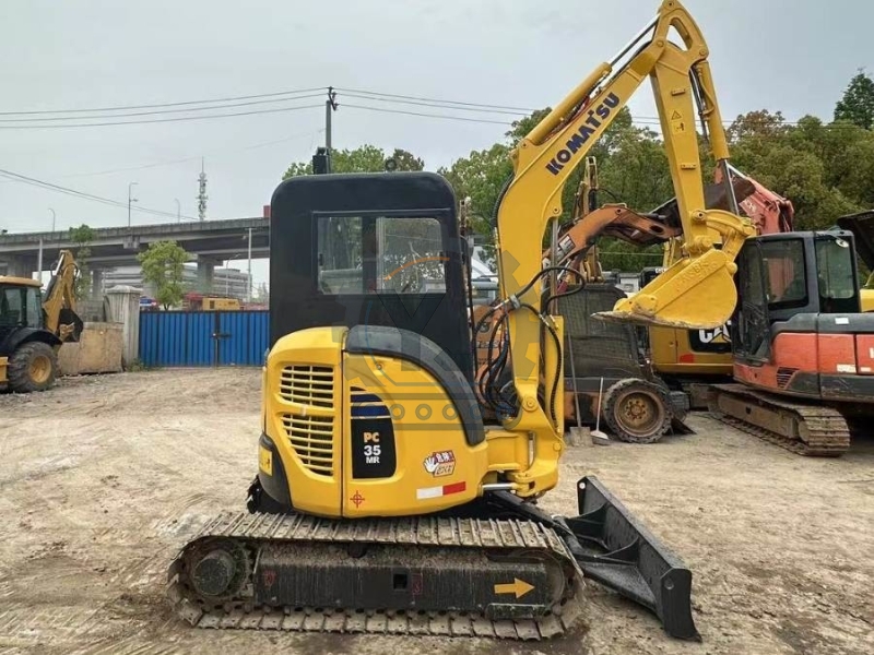 Japan Original PC35 Komatsu Used Equipment Secondhand Mini Excavator Crawler