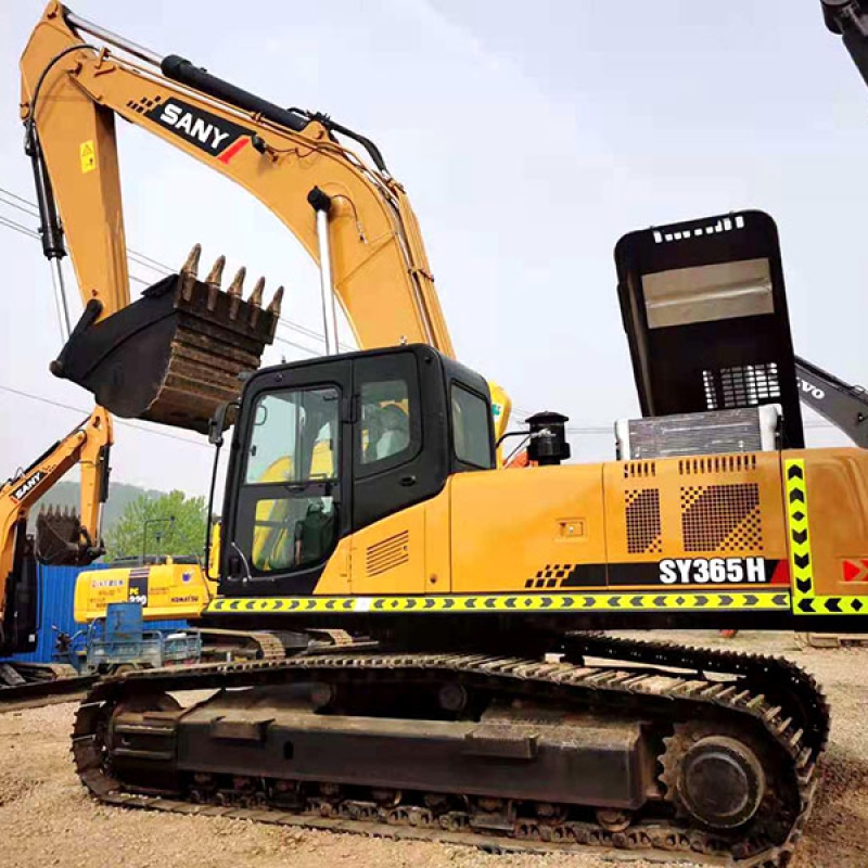 Original Used Sany SY365H Excavator Machinery 36000KG SY305H SY335H