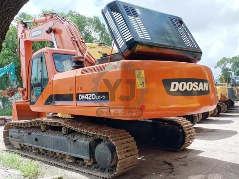 Secondhand Doosan DH420LC Earth Excavation Equipment Mining Digger
