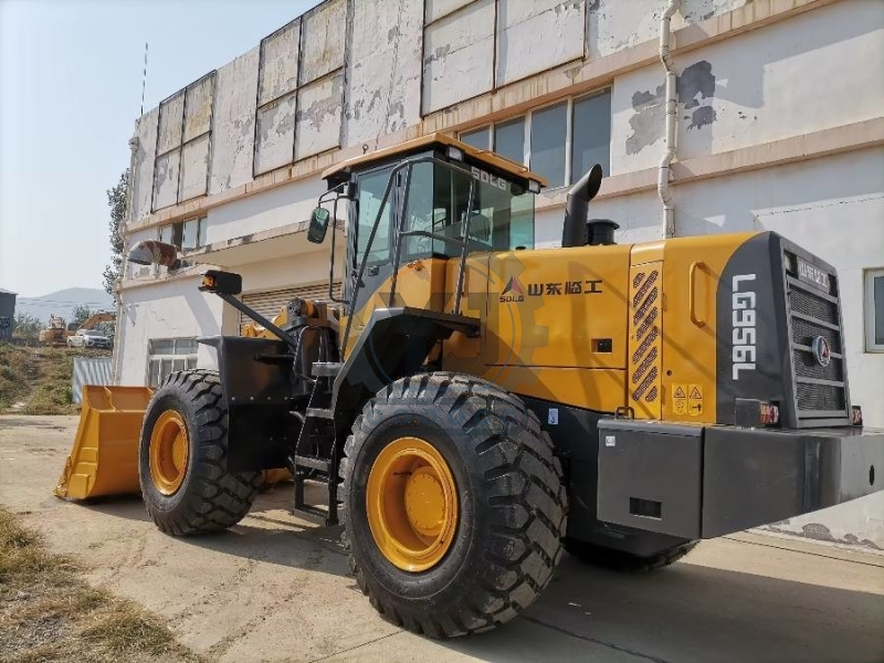 6 Ton Second Hand Wheel Loader Front End SDLG LG956L