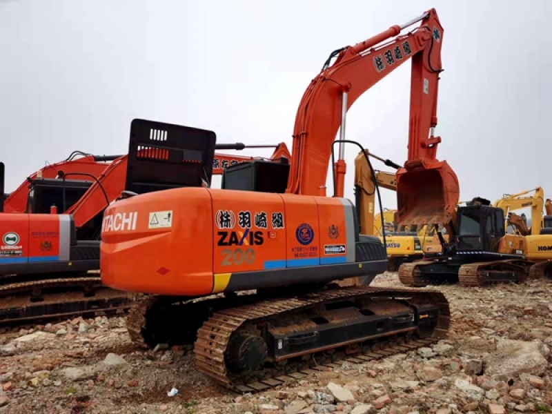 Japan Original Used Hitachi zx200 Excavator Second Hand Machinery