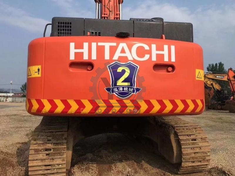Large Scale ZX490 Used Hitachi Excavator 49T Crawler Digger ISURU Engine