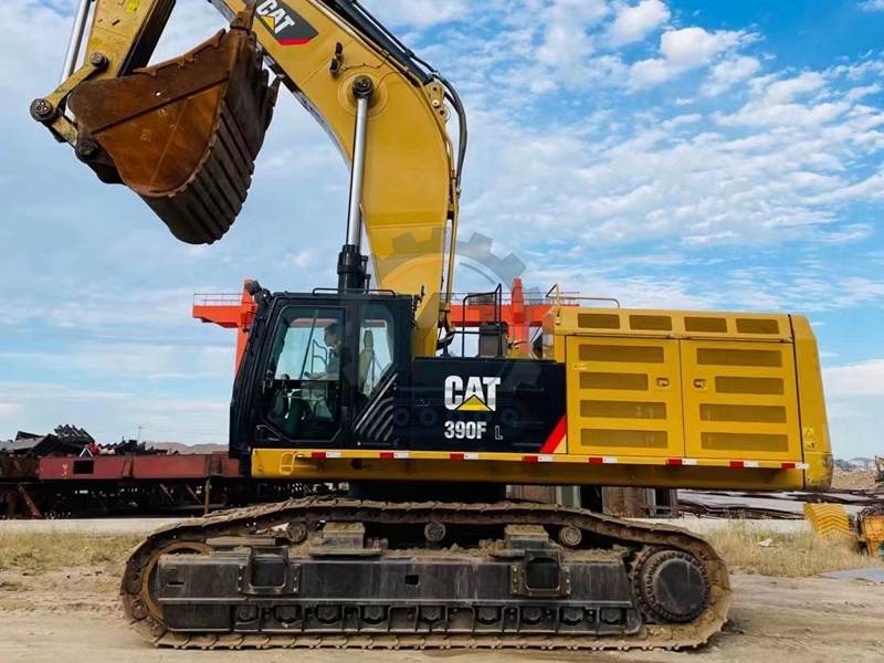 Used Heavy Caterpillar Construction Mining Rock Machinery 390F Digger Excavator