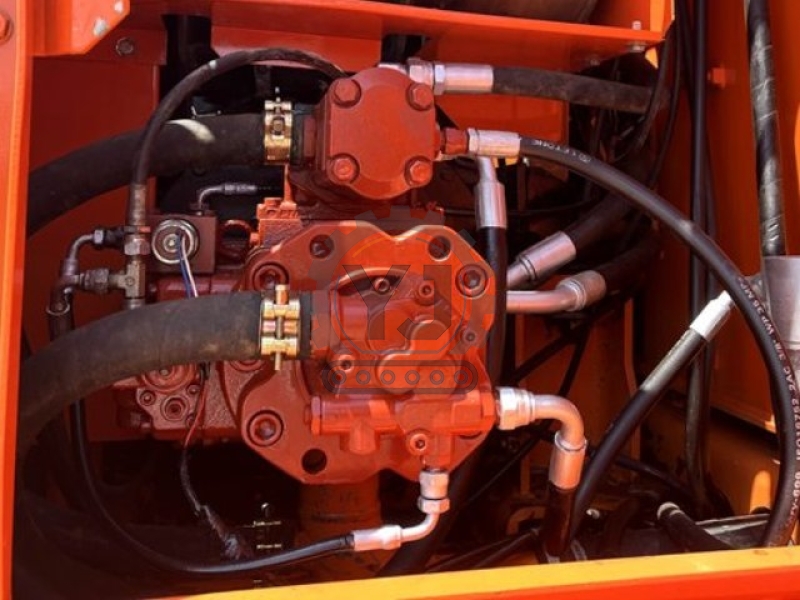 Hydraulic Terrain Wheeled Used Doosan Excavator DH150W 12Tonne