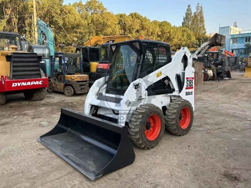 Bobcat S185 Second Hand Skid Steer Loaders Used Wheel Loader 1825KW