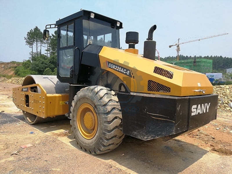 SANY SSR220AC-8 22 Ton Single Drum Vibratary Road Roller for Sale with WeiChai Engine