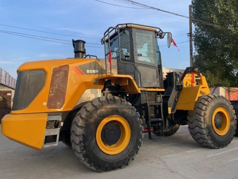 Medium LiuGong 856H Wheel Used Bucket Loaders Second Hand Earthmoving Machine