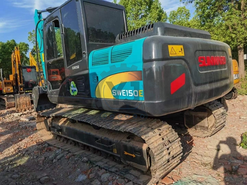 15ton Sunward Excavator SWE150E Medium Used Excavators China Brand Swe150 Excavators for Sale