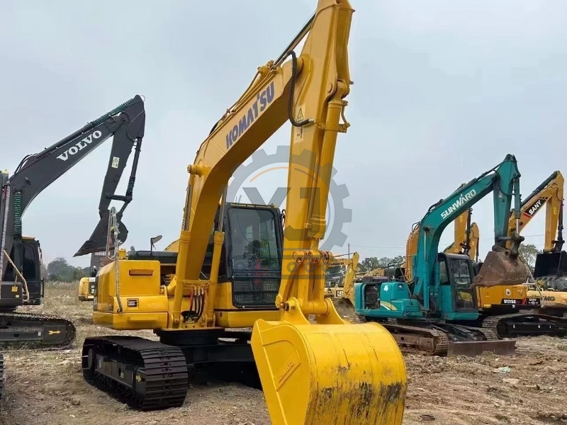 Used komatsu PC110 Original Japan 11Ton High Work Efficiency and Low Working Hours Middle Digger Imported From Japan