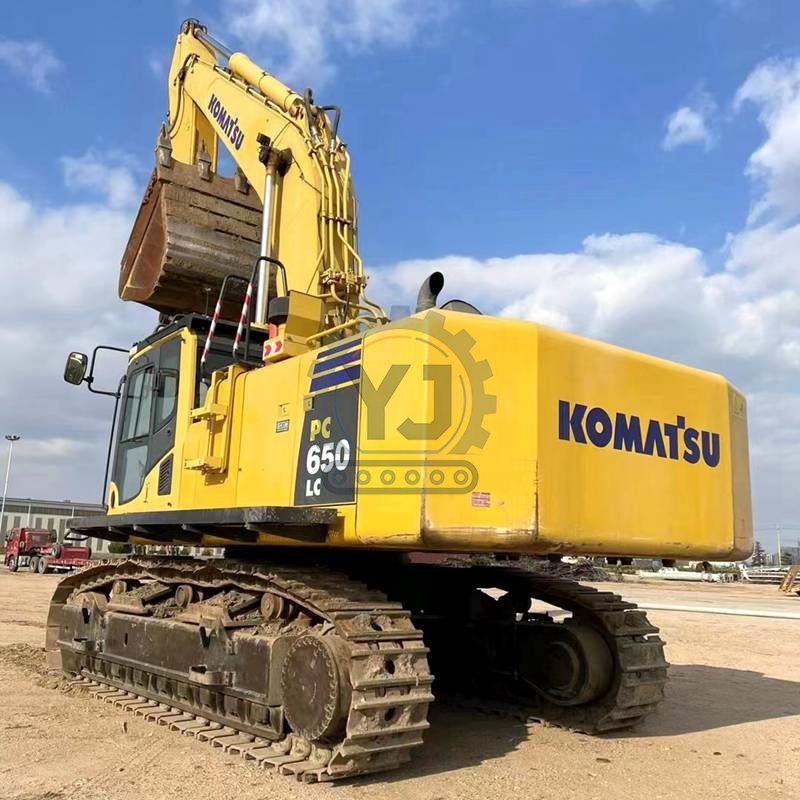 Efficient 65ton Excavator Used Komastu PC650 Heavy Construction Equipment for Sale