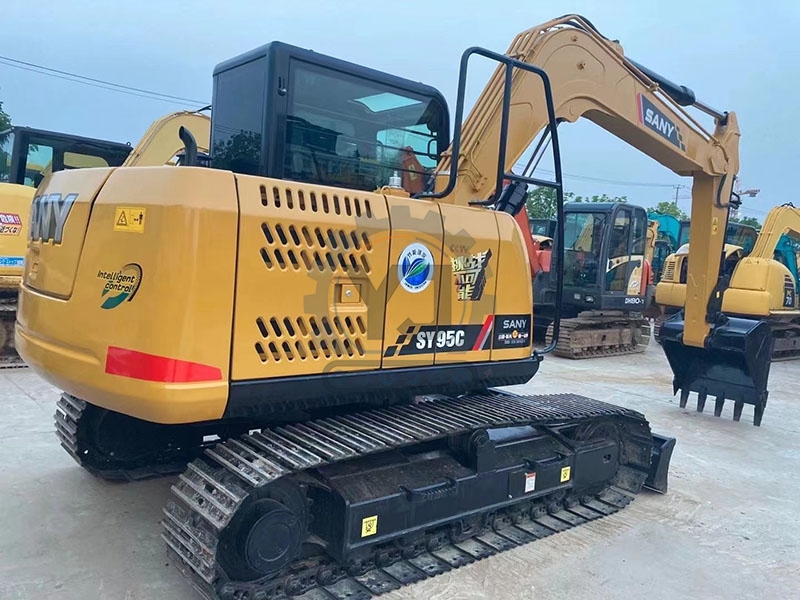 User Friendly Sany SY95C Mini Used Excavator Second Hand Digger 9.5Ton