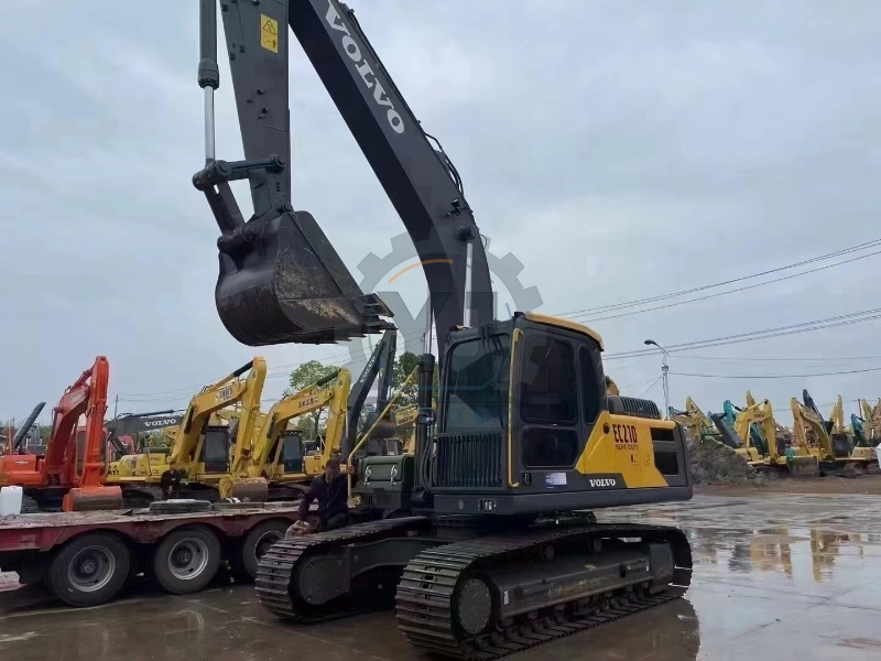 EC210B Second Hand Volvo Excavators Medium Crawler 21ton