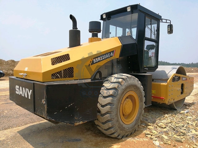 SANY SSR220AC-8 22 Ton Single Drum Vibratary Road Roller for Sale with WeiChai Engine