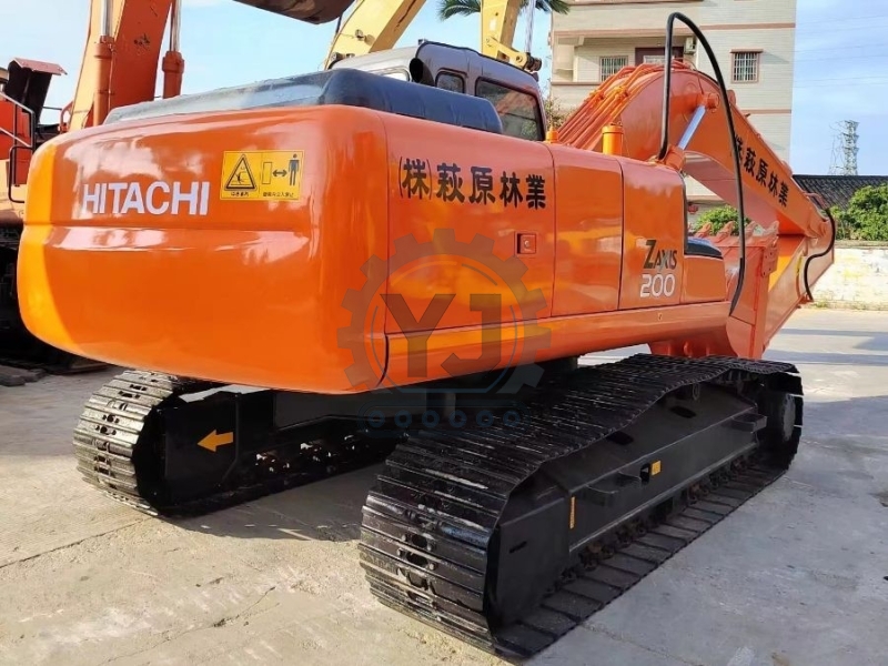 Hitachi Zx200 2nd Hand Excavator 20 Ton Repossessed Construction Digger Machine