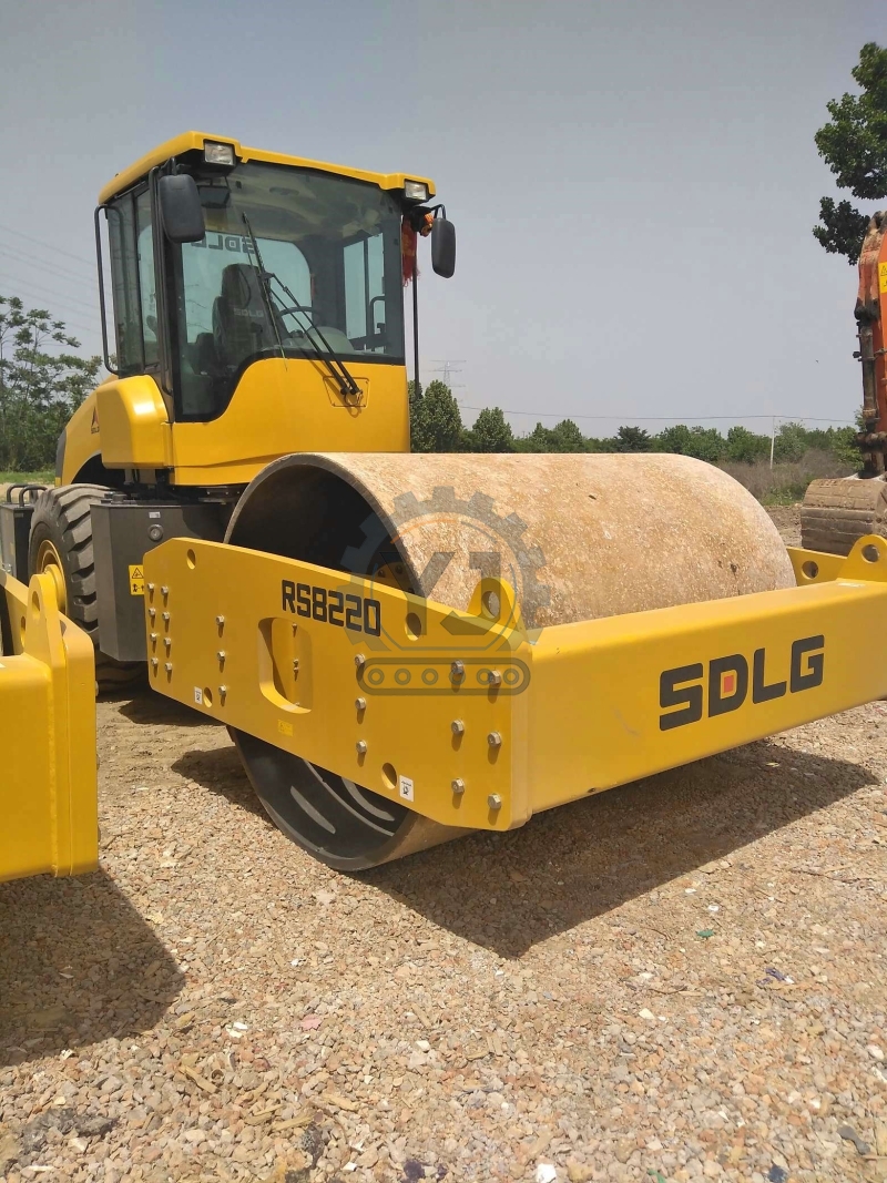Original Used SDLG LGS8220 Road Roller 22 Ton Good Condition Cheap Sale