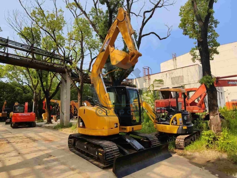 Crawler Hydraulic Used CAT Excavator Japan Original CAT 308C For Digging