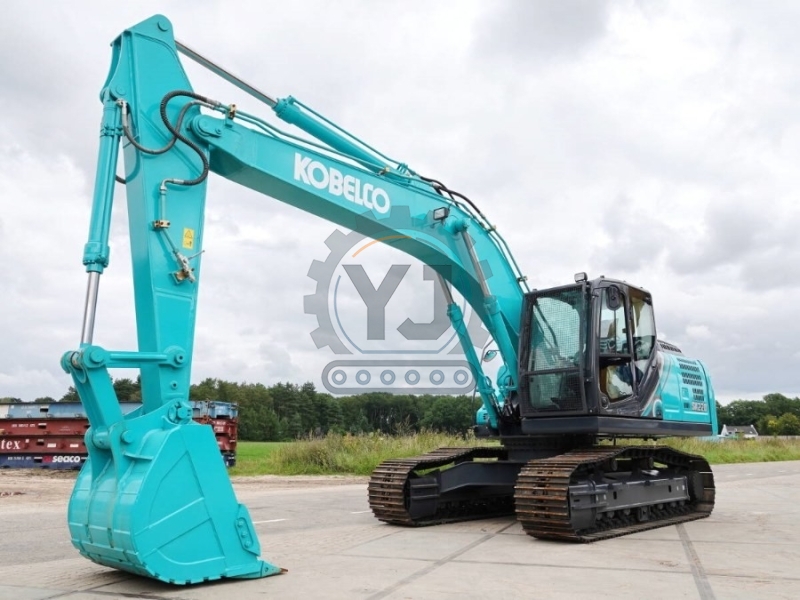 Turbocharged Hydraulic Second hand Kobelco SK220 Excavator Digger 22900KG