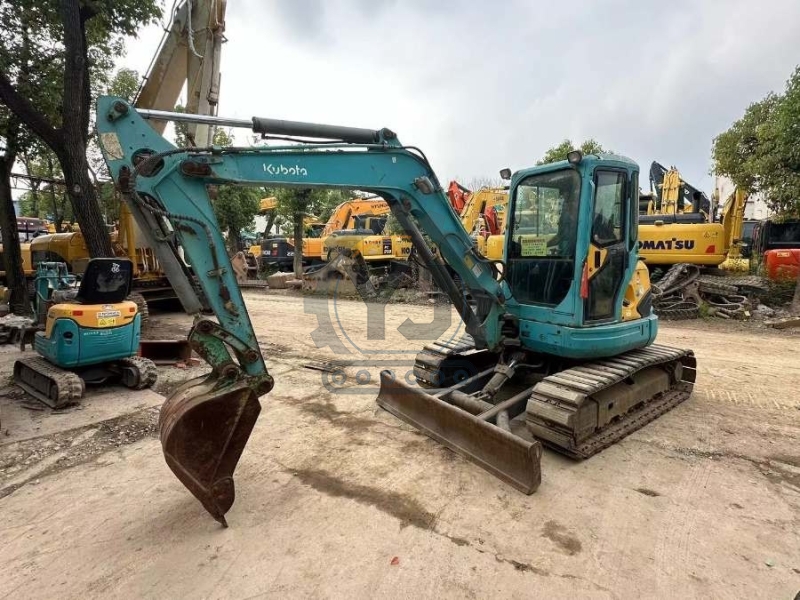 Kubota Kx155-3 Second Hand Kubota Diggers Crawler Excavator 5T High Performance