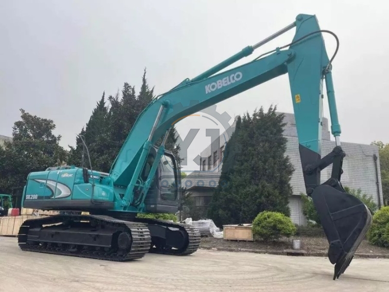 High Quality Used Kobelco Excavator SK200 Japan Original Road Digging Machine 20 Ton