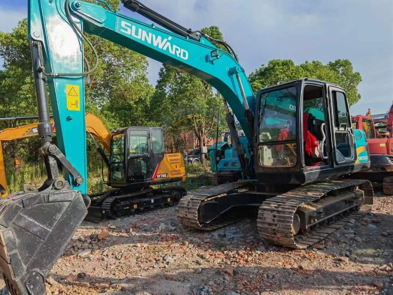 15ton Sunward Excavator SWE150E Medium Used Excavators China Brand Swe150 Excavators for Sale